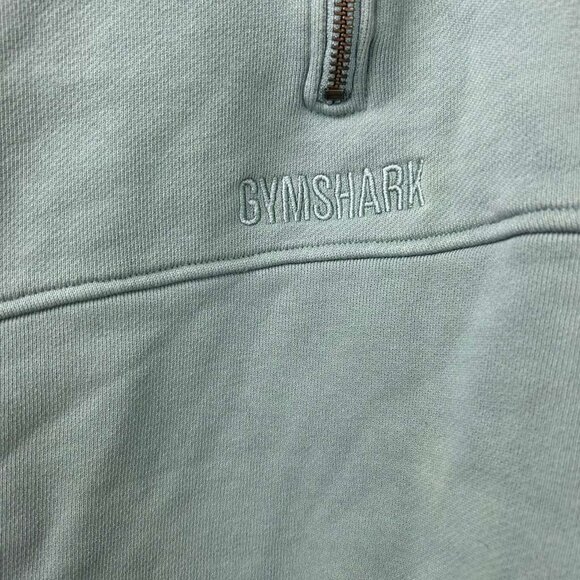 Gymshark Women's Large Loopback Seafoam Green Pullover Sweatshirt Long Sleeve - Picture 16 of 16